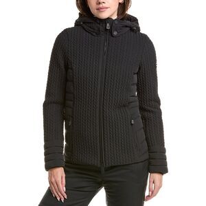 Post Card Womens  Down Jacket, Black
